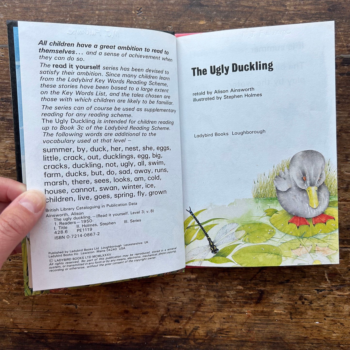 Read it Yourself - The Ugly Duckling - Vintage Ladybird 1985 (Preloved)