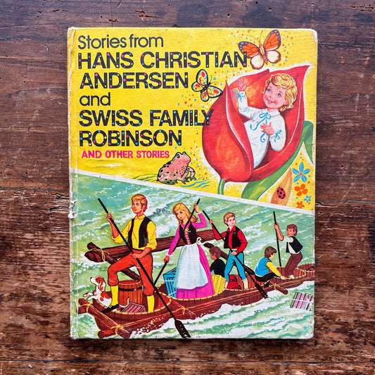Stories from Hans Christian Andersen and Swiss Family Robinson 1979 (Preloved)