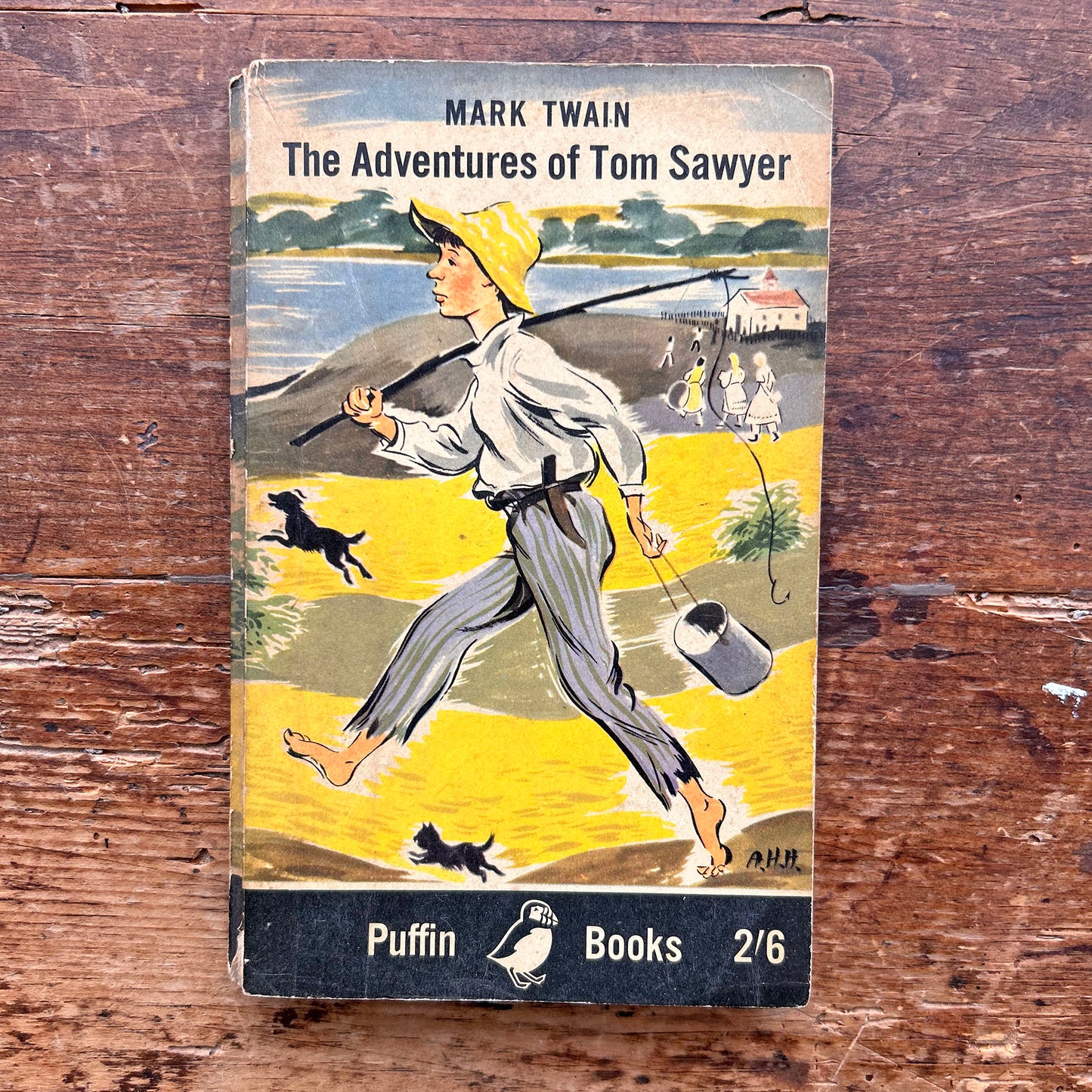 The Adventures of Tom Sawyer - Mark Twain - Vintage Puffin 1962 (Preloved)