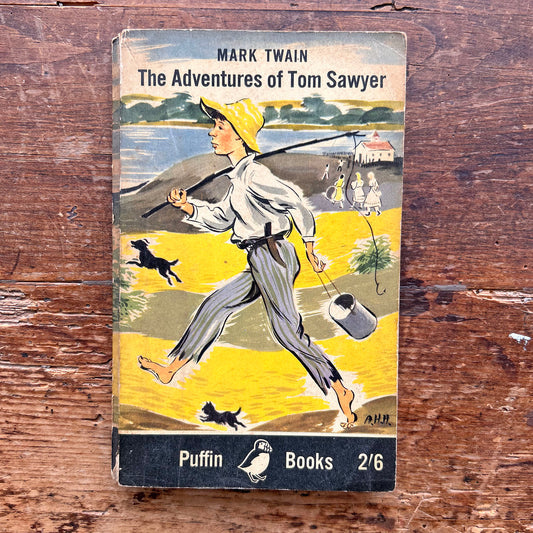 The Adventures of Tom Sawyer - Mark Twain - Vintage Puffin 1962 (Preloved)