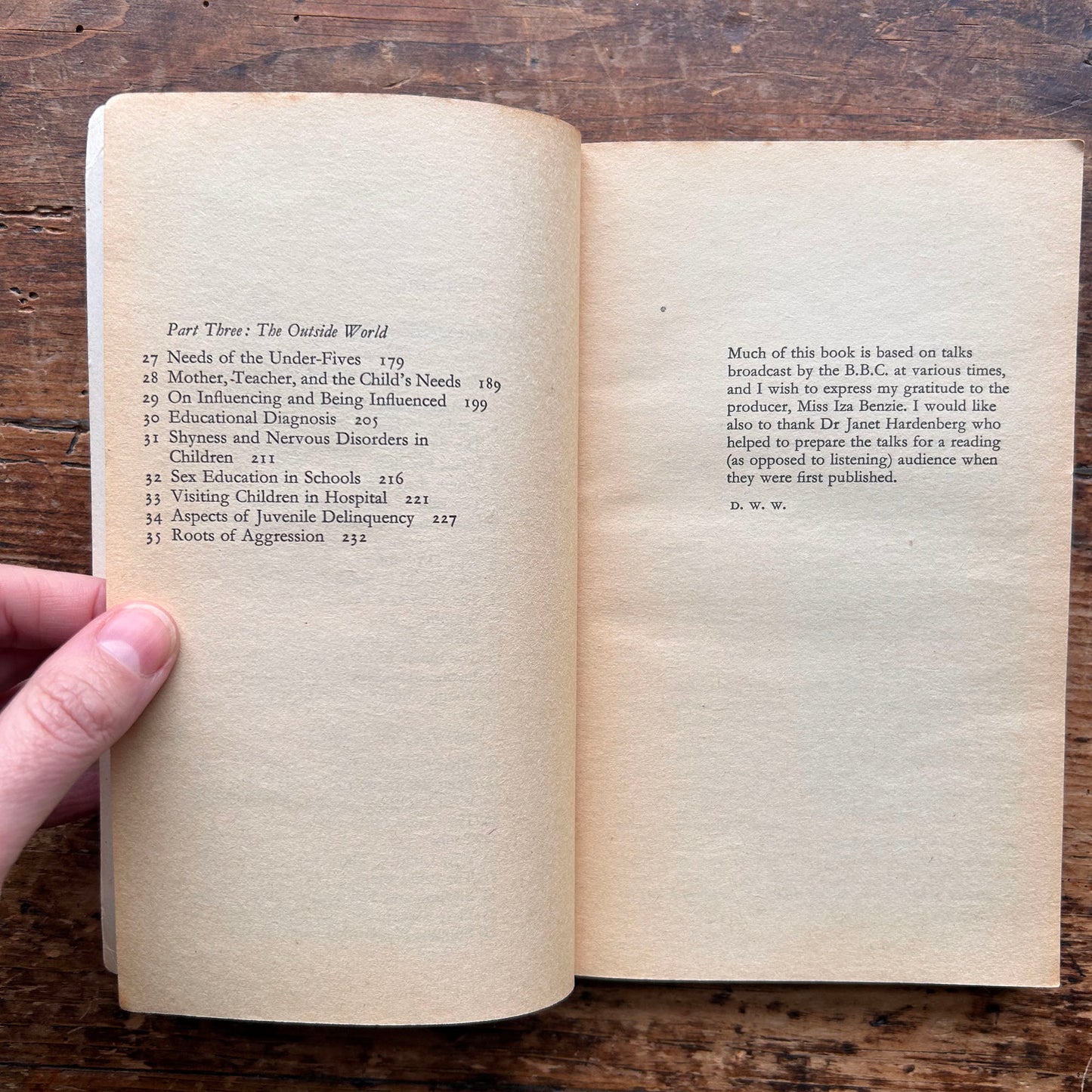 The Child, The Family and The Outside World - Vintage Pelican Books - 1978 (Preloved)