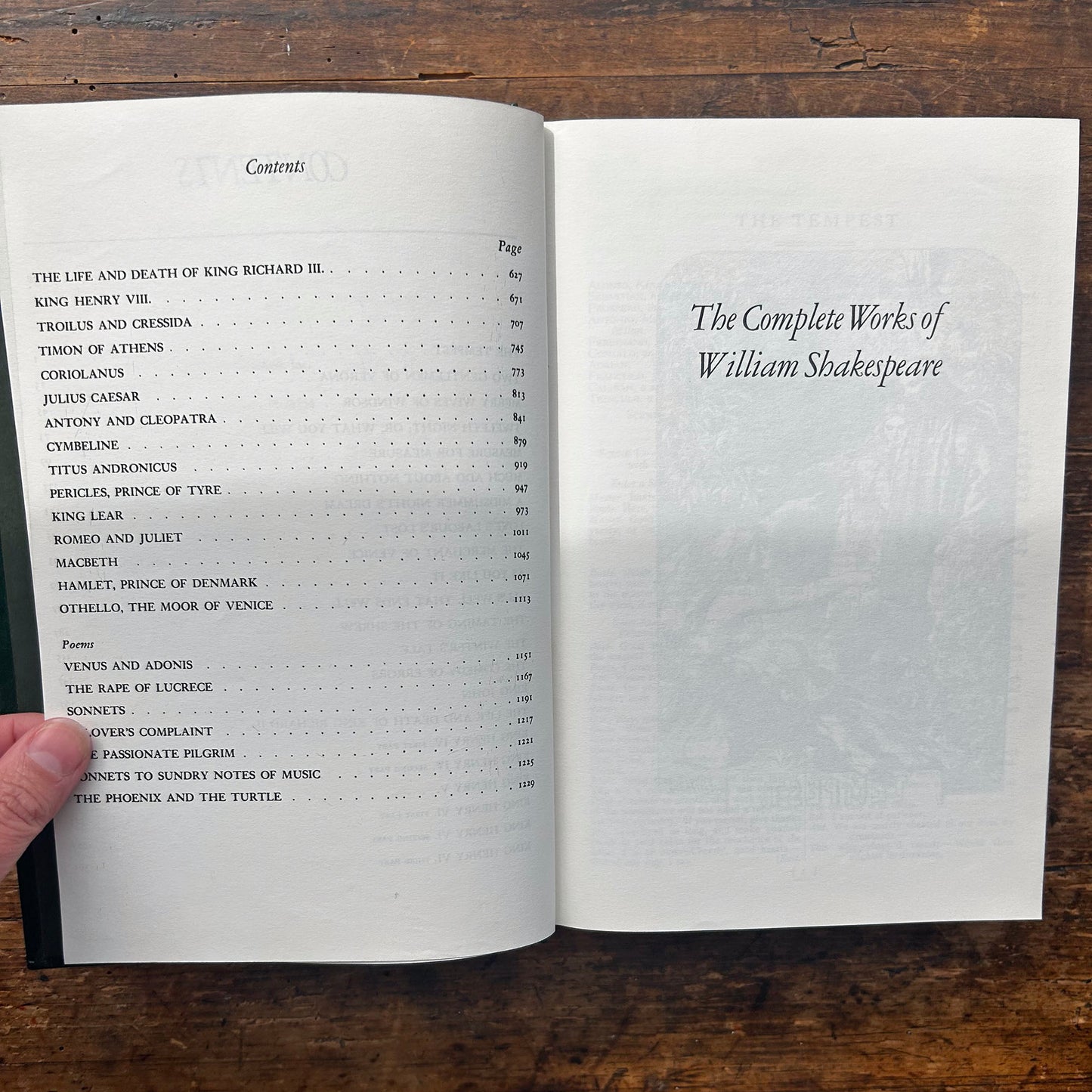 The Complete Works Of William Shakespeare - Avenel Illustrated Edition 1975 (Preloved)