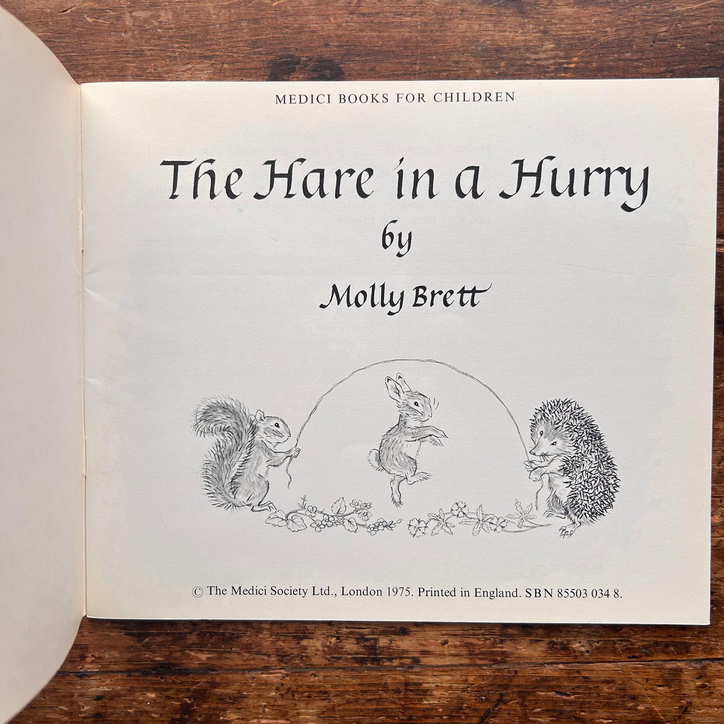 The Hare in a Hurry - Molly Brett - Vintage 1975 (Preloved)