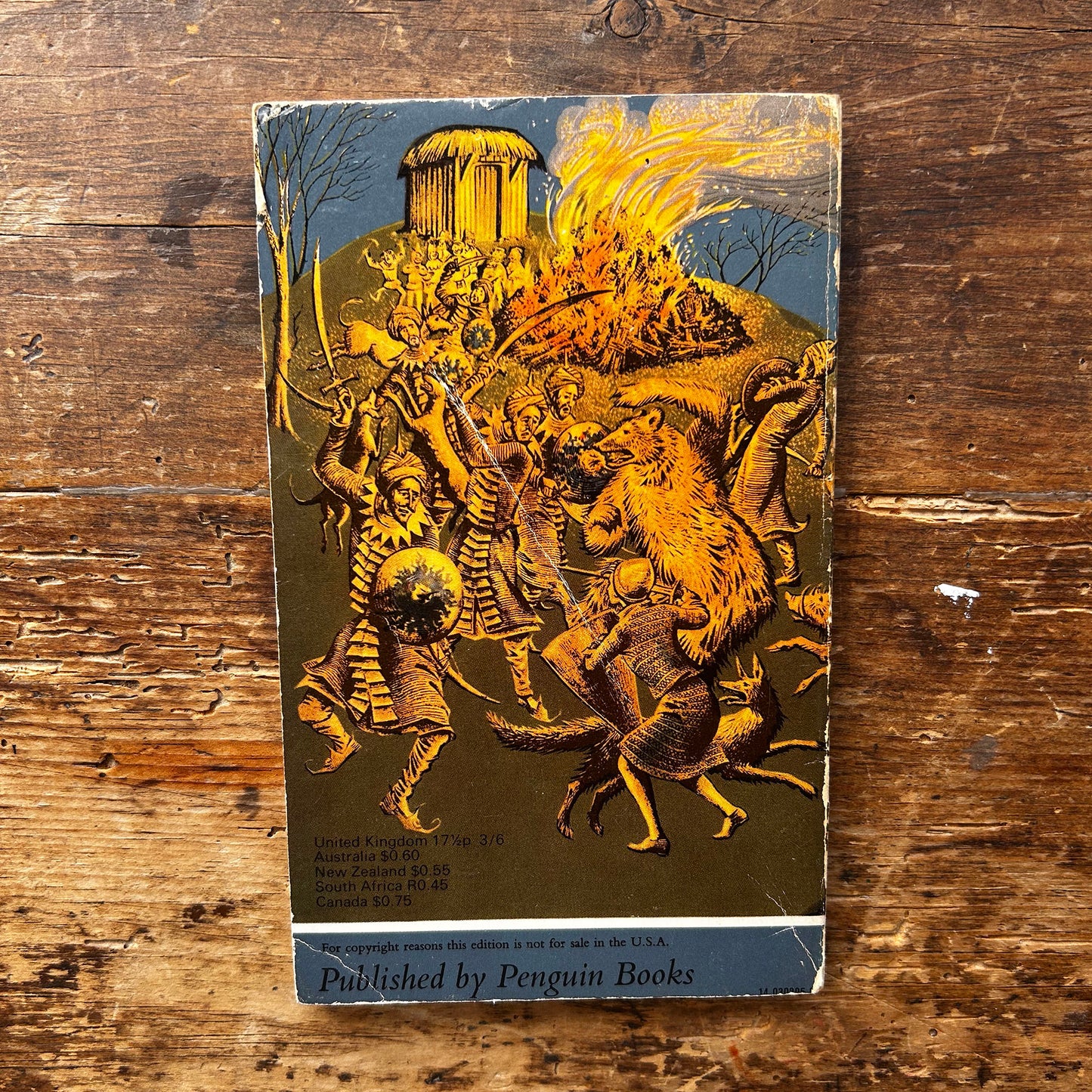 The Last Battle - C. S. Lewis - Vintage Puffin - 1969 (Preloved)