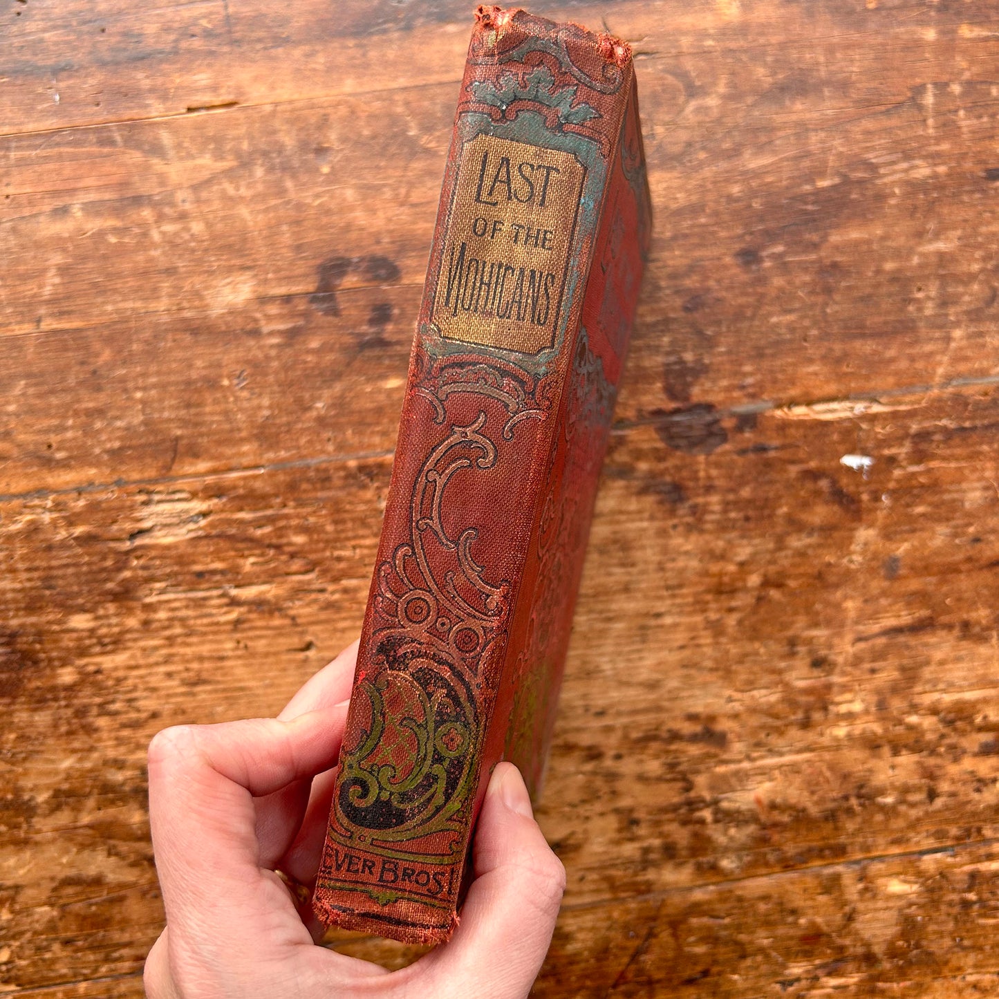 The Last of The Mohicans - Antique Edition - 1897 (Preloved)