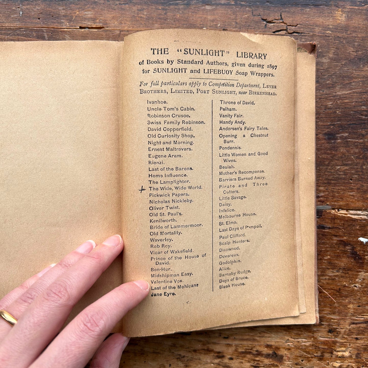 The Last of The Mohicans - Antique Edition - 1897 (Preloved)