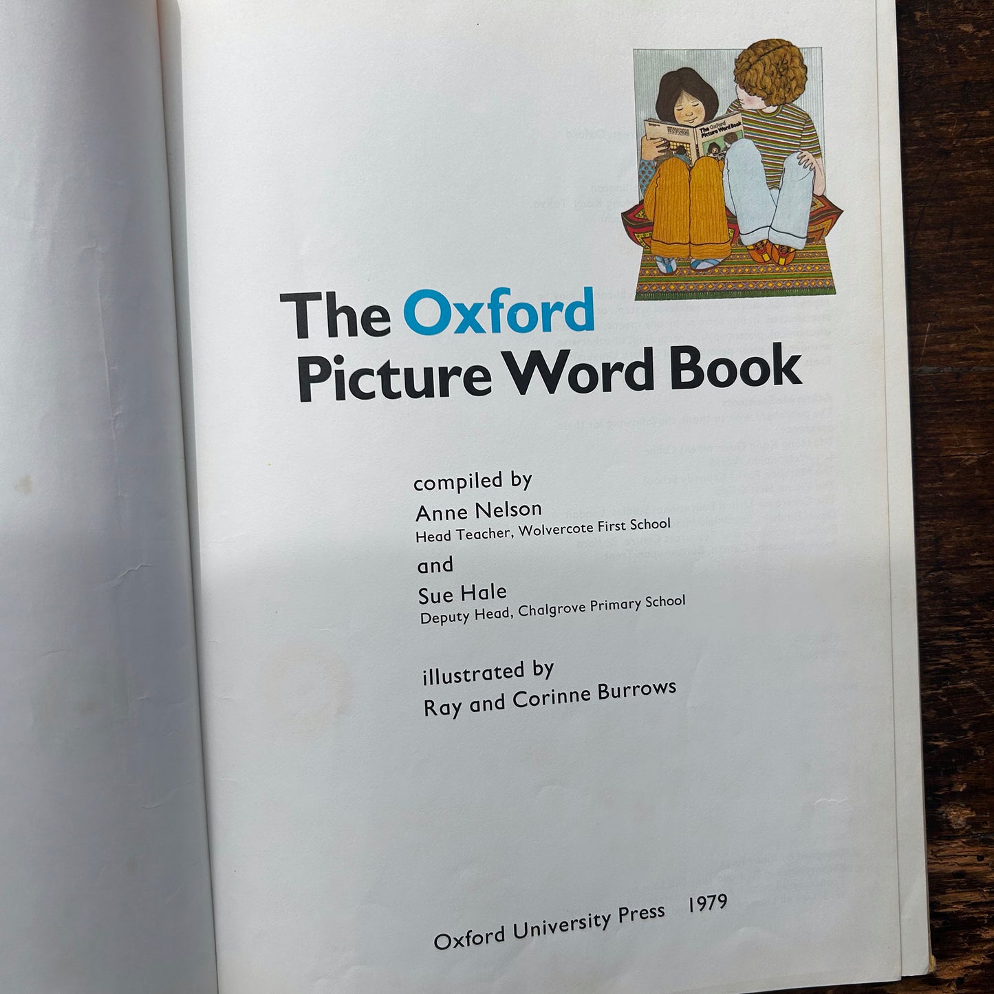 The Oxford Picture Word Book - 1979 (Preloved)