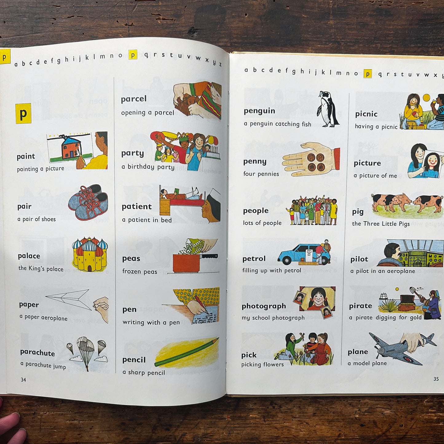 The Oxford Picture Word Book - 1979 (Preloved)