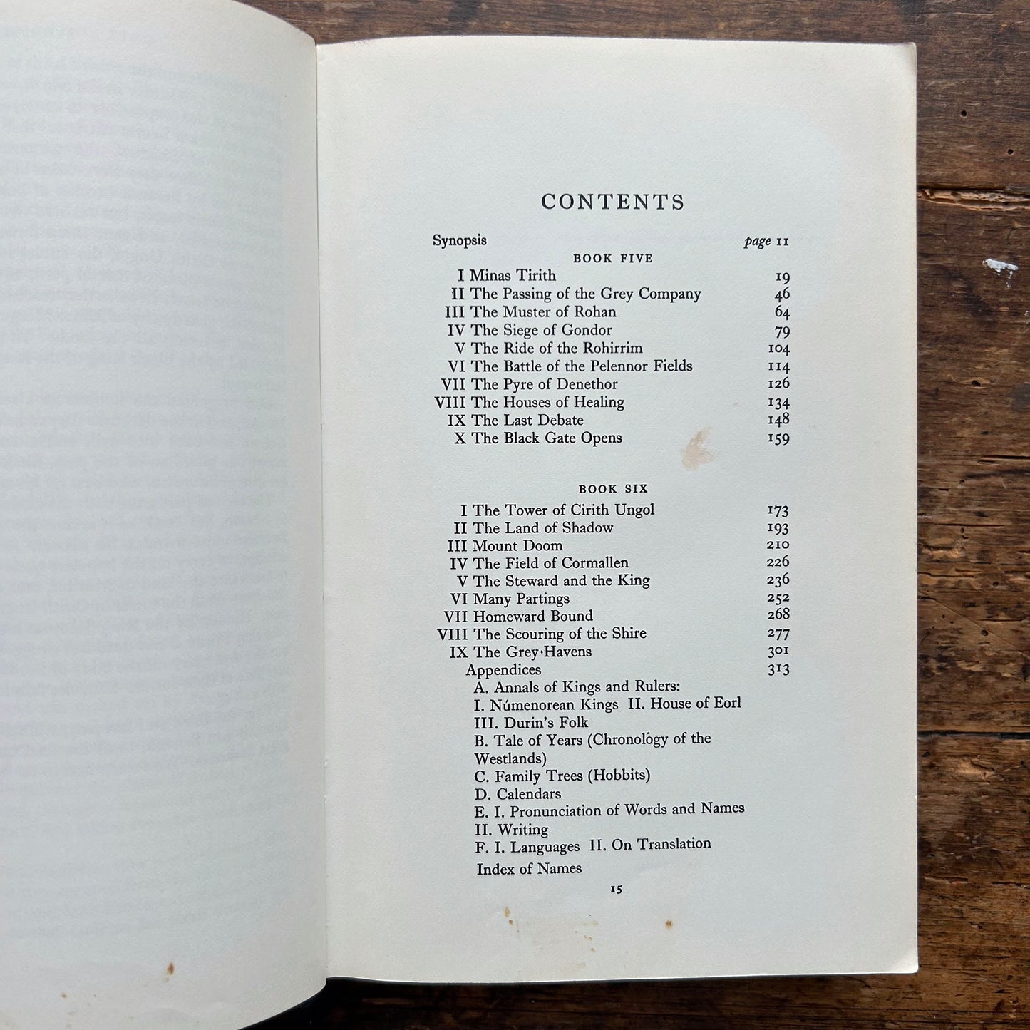The Return of the King - HMCO - J R R Tolkien Early 1965 Edition (Preloved)