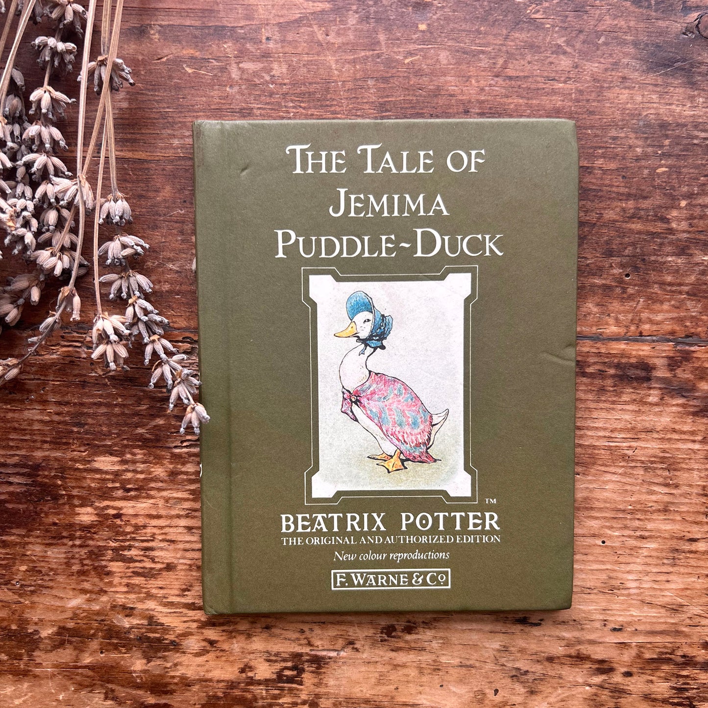The Tale of Jemima Puddle-Duck - Vintage Beatrix Potter 1987 (Preloved)