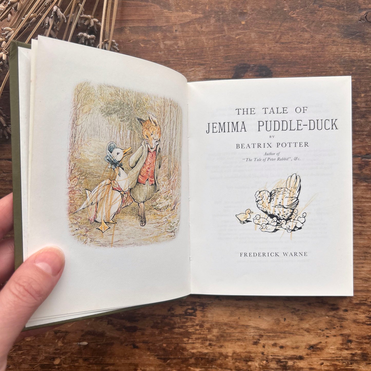 The Tale of Jemima Puddle-Duck - Vintage Beatrix Potter 1987 (Preloved)
