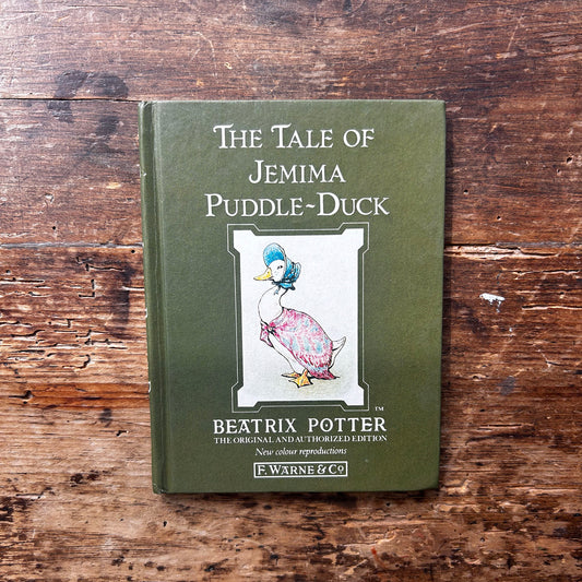 The Tale of Jemima Puddle-Duck - Vintage Beatrix Potter 1989 (Preloved)