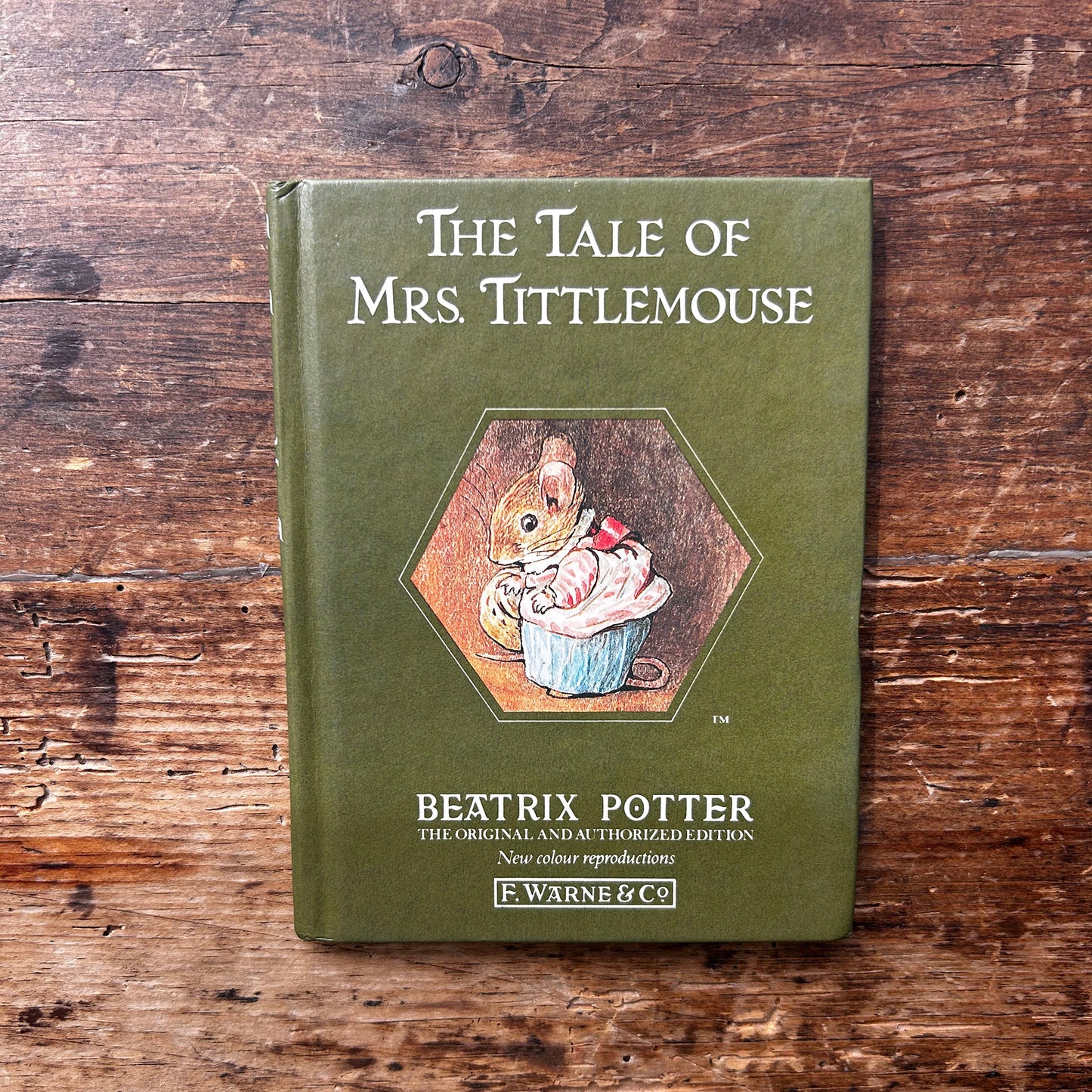 The Tale of Mrs. Tittlemouse - Vintage Beatrix Potter 1989 (Preloved)