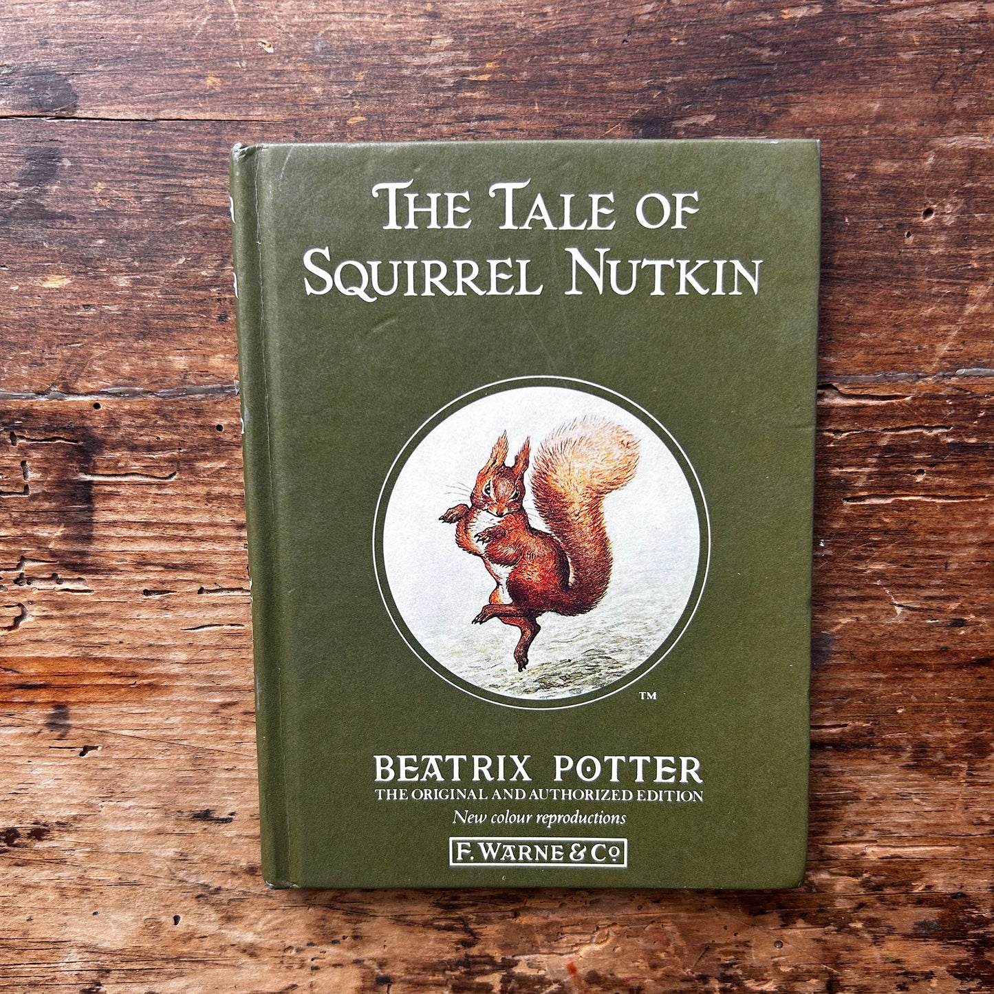 The Tale of Squirrel Nutkin - Vintage Beatrix Potter 1989 (Preloved)