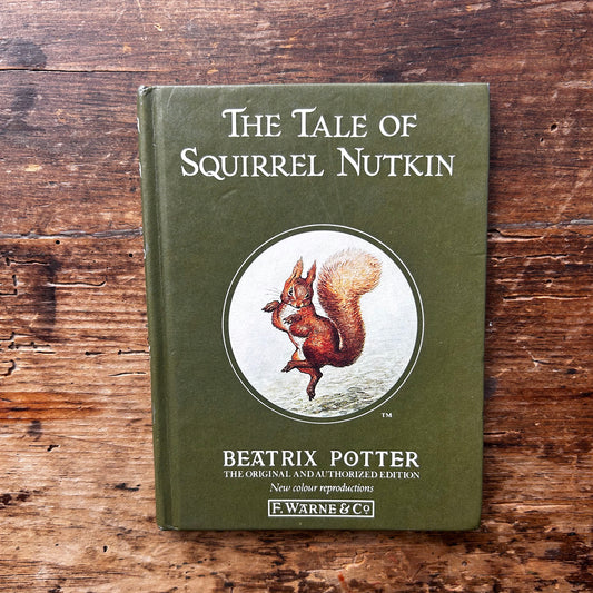 The Tale of Squirrel Nutkin - Vintage Beatrix Potter 1989 (Preloved)