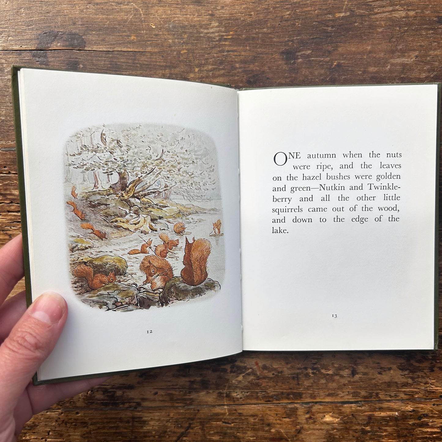 The Tale of Squirrel Nutkin - Vintage Beatrix Potter 1989 (Preloved)