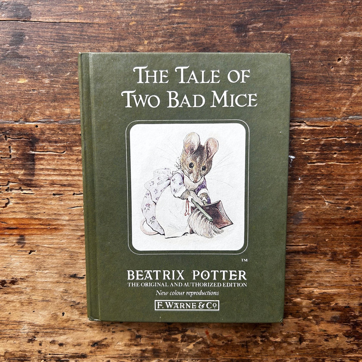 The Tale of Two Bad Mice - Vintage Beatrix Potter 1989 (Preloved)