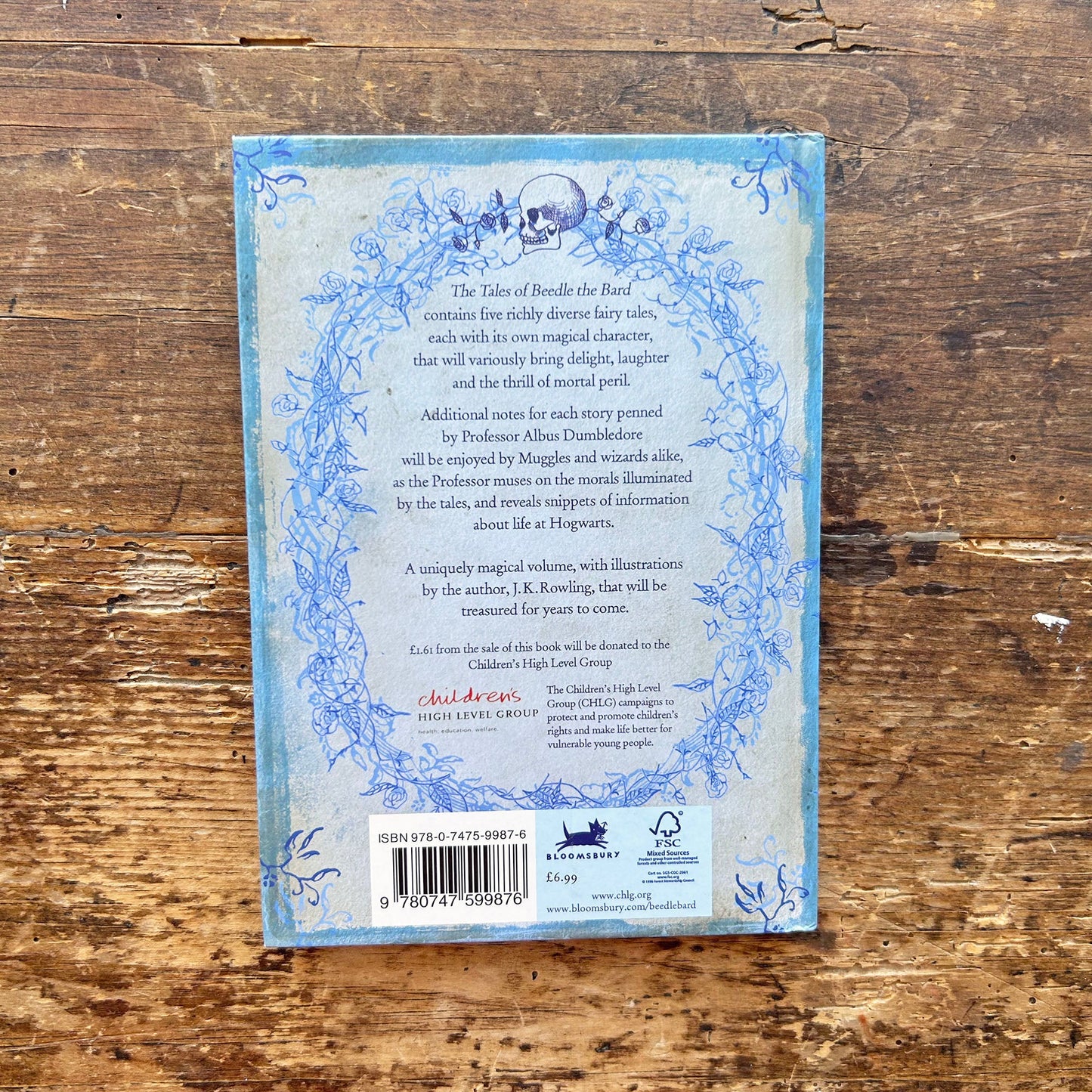 The Tales of Beedle the Bard - Harry Potter - J. K. Rowling (Preloved)