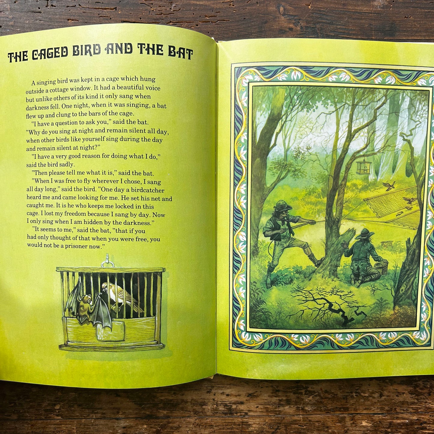 Timeless Fables - A Collection of Aesop's Fables - Lucy & Eric Kincaid 1981 (Preloved)