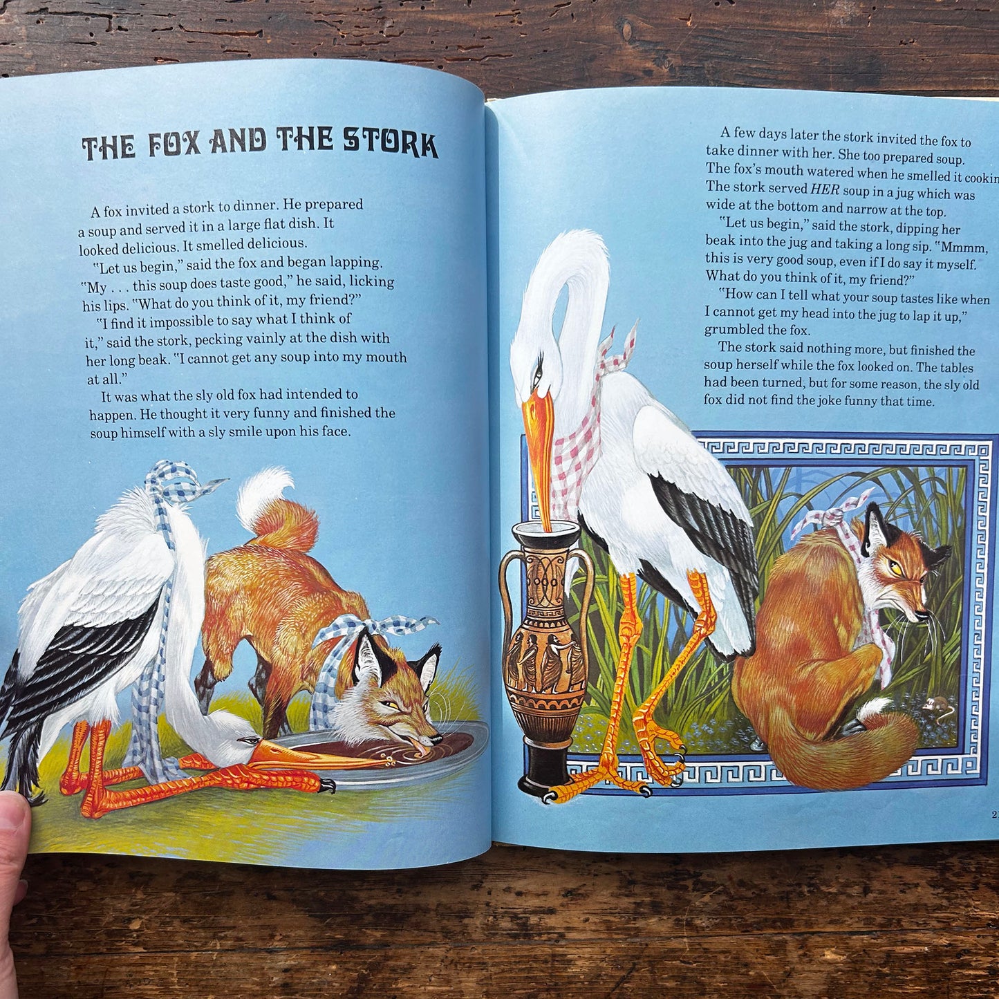 Timeless Fables - A Collection of Aesop's Fables - Lucy & Eric Kincaid 1981 (Preloved)