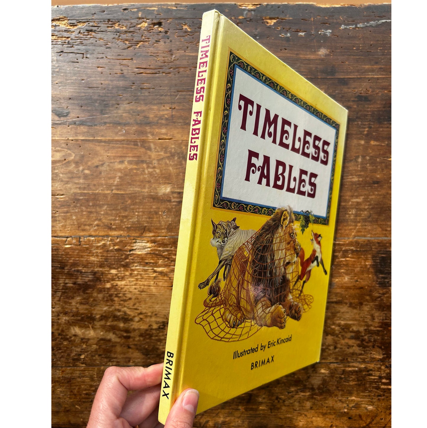 Timeless Fables - A Collection of Aesop's Fables - Lucy & Eric Kincaid 1981 (Preloved)