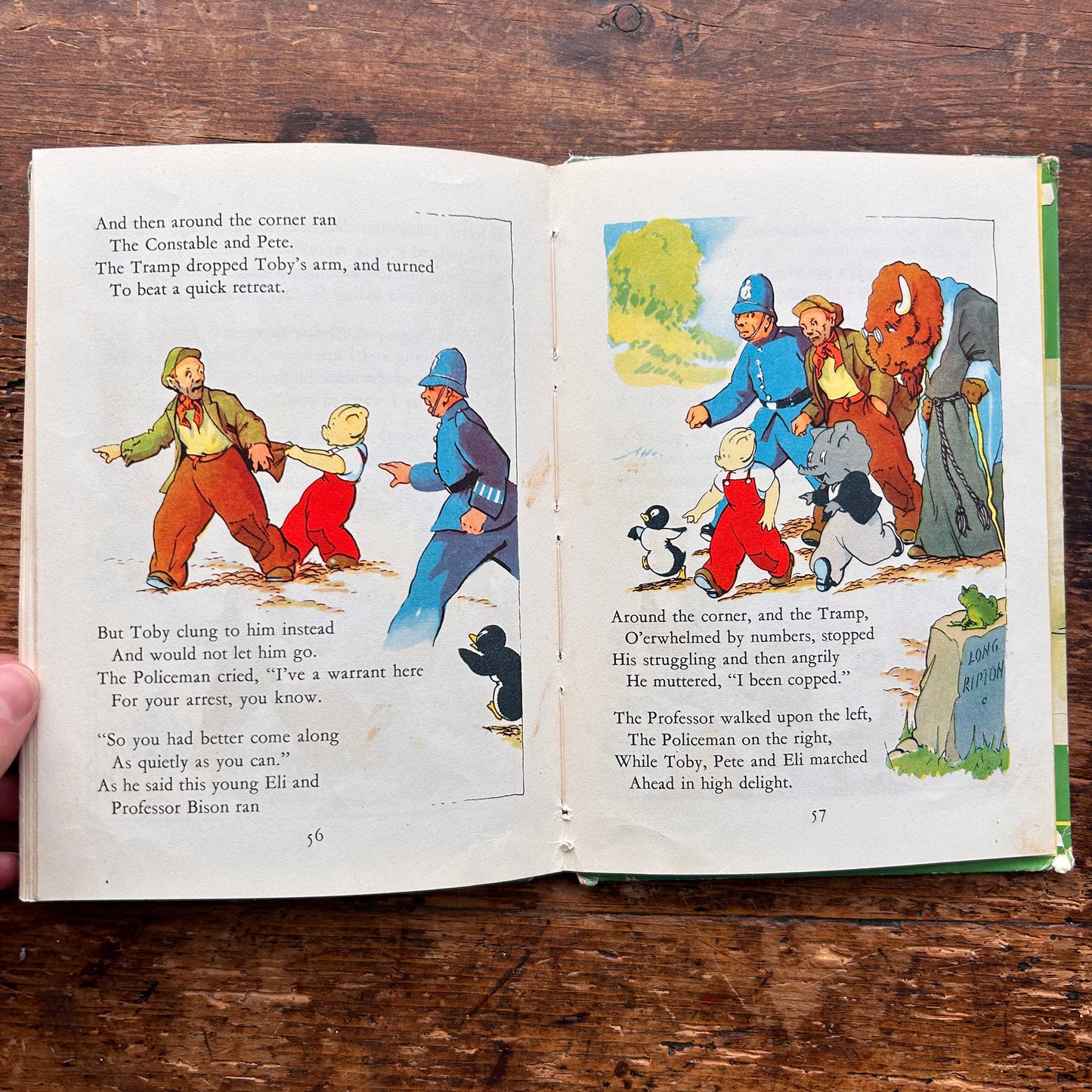 Toby Twirl Tales no. 2 - Sheila Hodgetts E. Jeffrey- Vintage 1953 (Preloved)