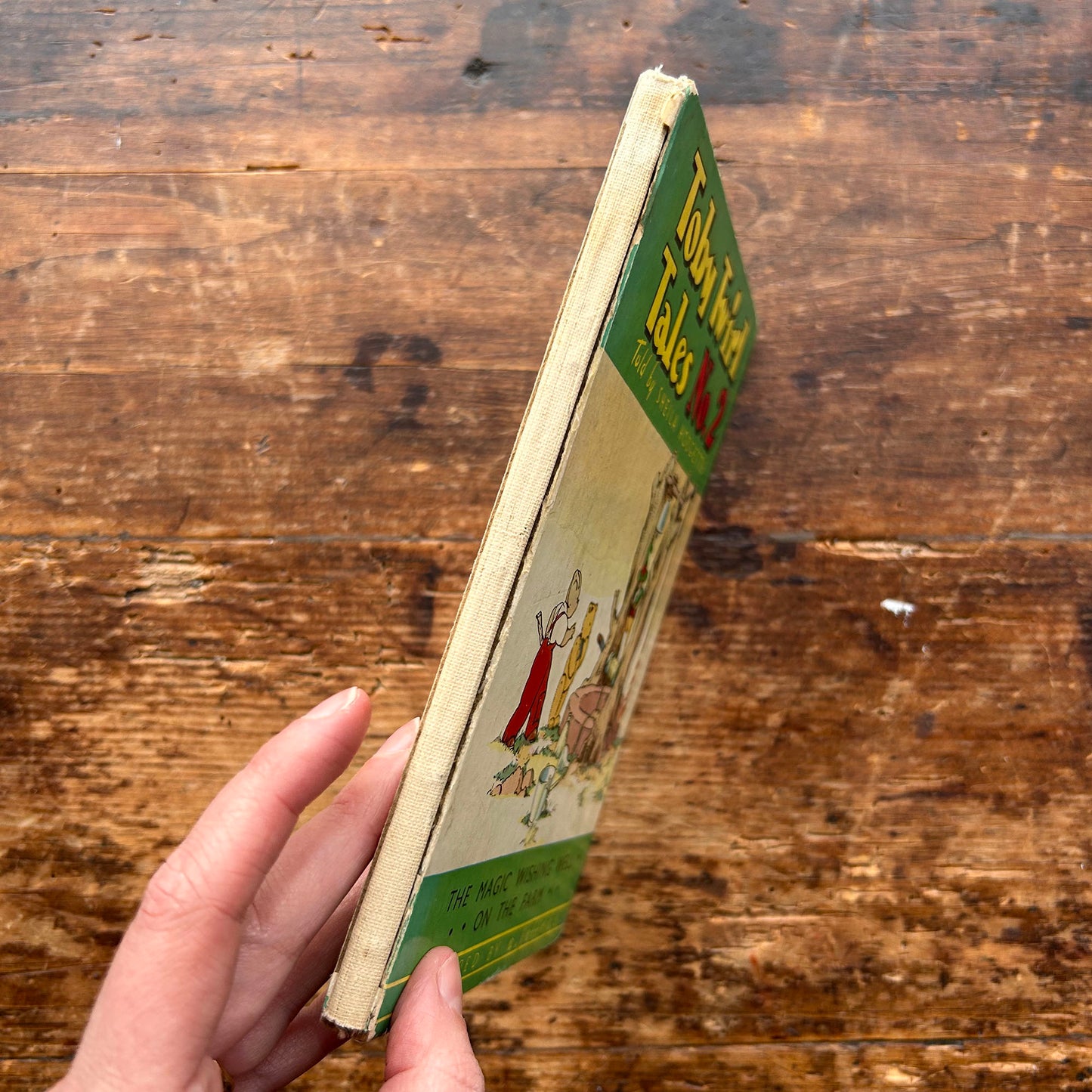 Toby Twirl Tales no. 2 - Sheila Hodgetts E. Jeffrey- Vintage 1953 (Preloved)