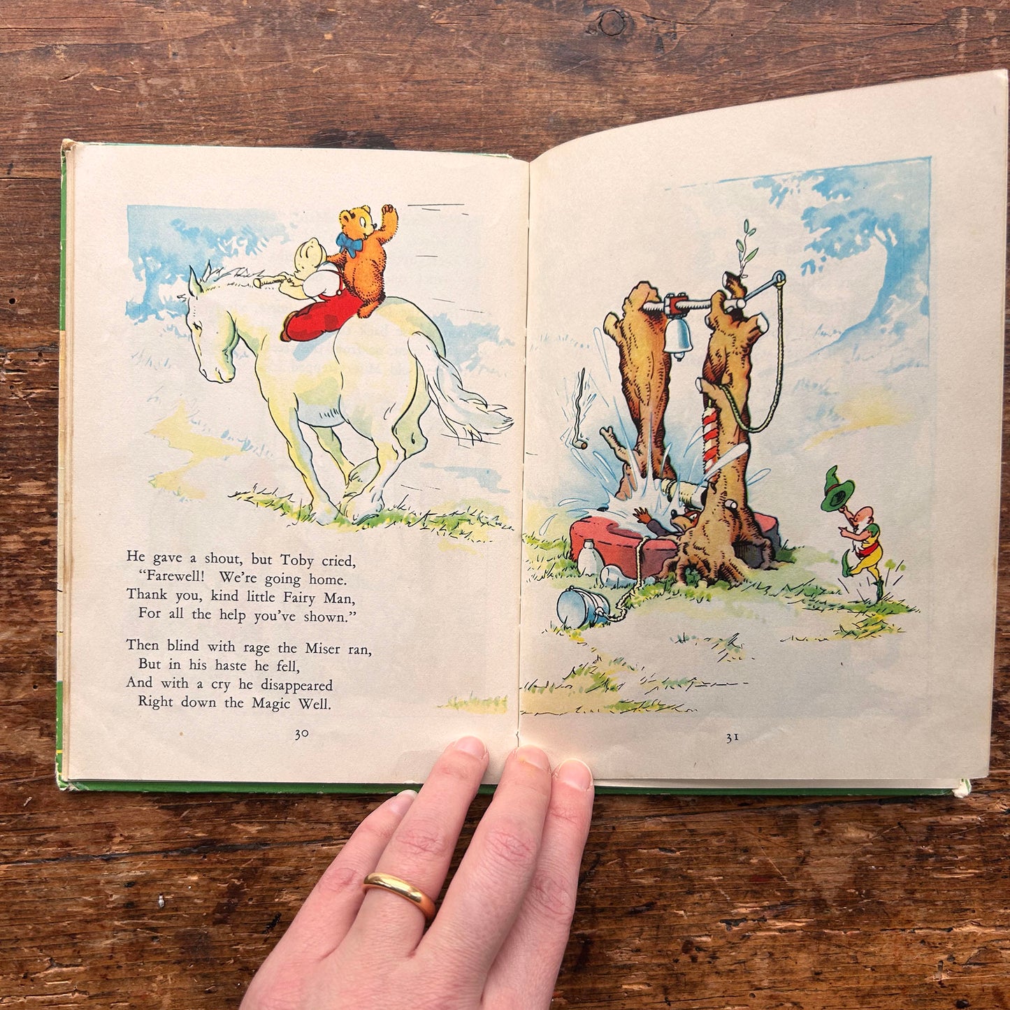 Toby Twirl Tales no. 2 - Sheila Hodgetts E. Jeffrey- Vintage 1953 (Preloved)