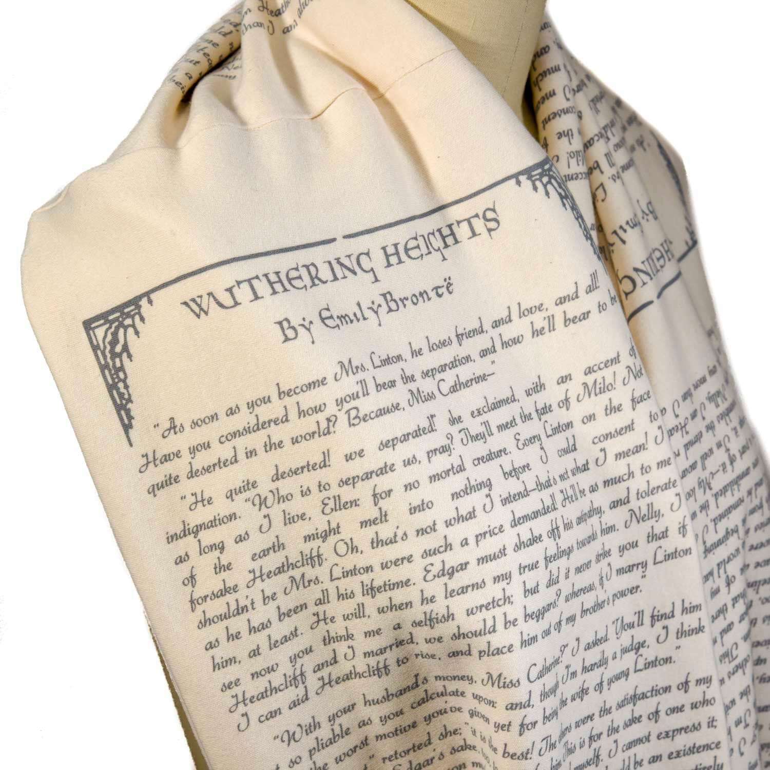 Book Scarf - Wuthering Heights - Bronte