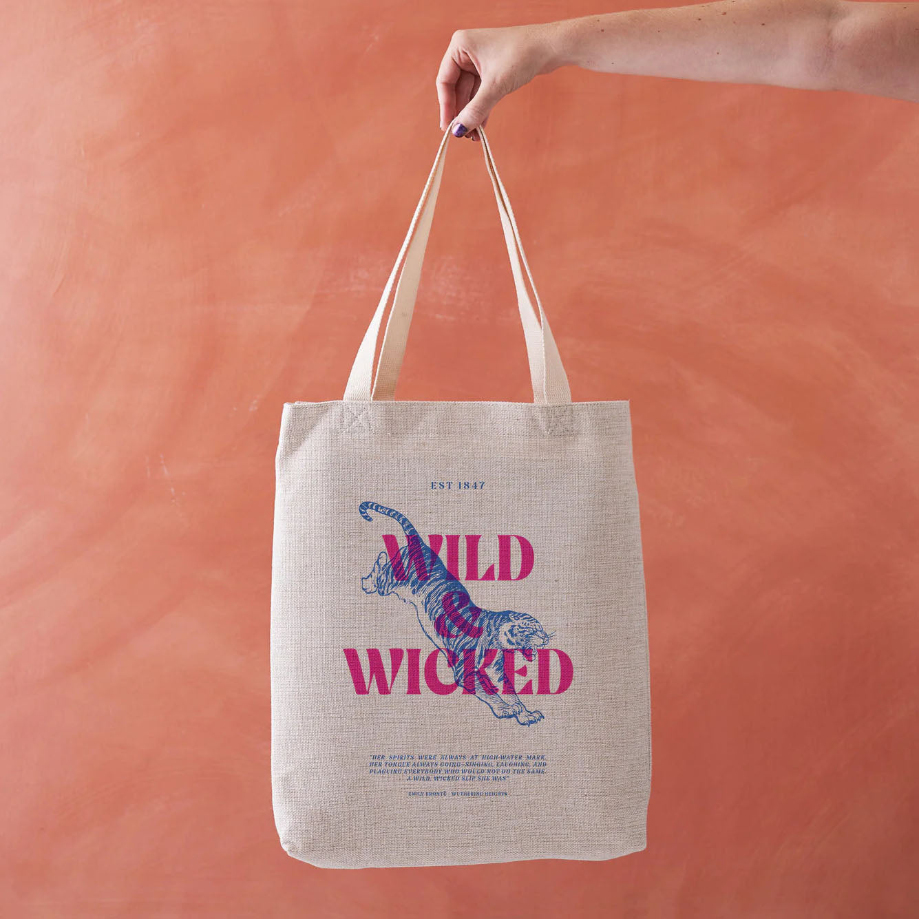 Tote Bag- Wuthering Heights - Emily Brontë - Wild and Wicked