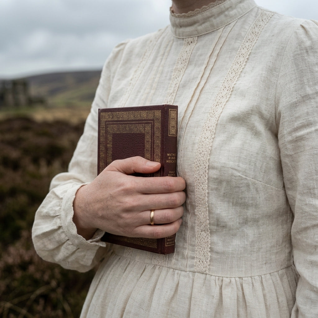Wuthering Heights - Emily Brontë - Bookmark 1977 (Preloved)