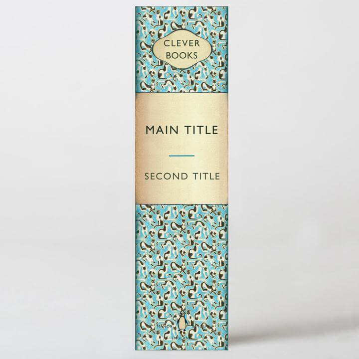 Box Book File - Patterned - Choose Your Colour & Title