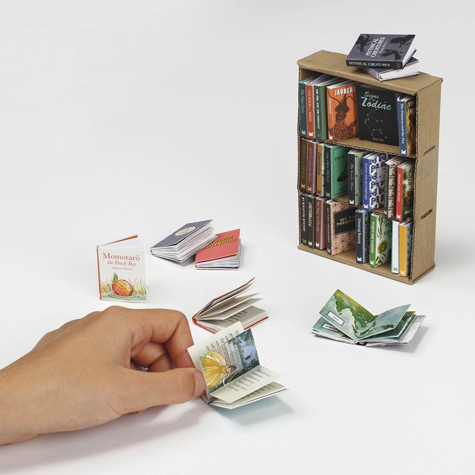 My Miniature Library : 30 Tiny Books to Make, Read and Treasure-Game-Book Lover Gifts