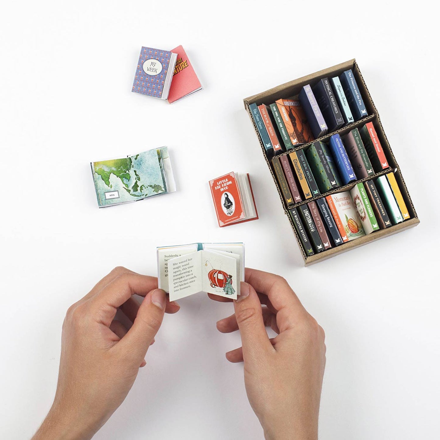 My Miniature Library : 30 Tiny Books to Make, Read and Treasure-Game-Book Lover Gifts