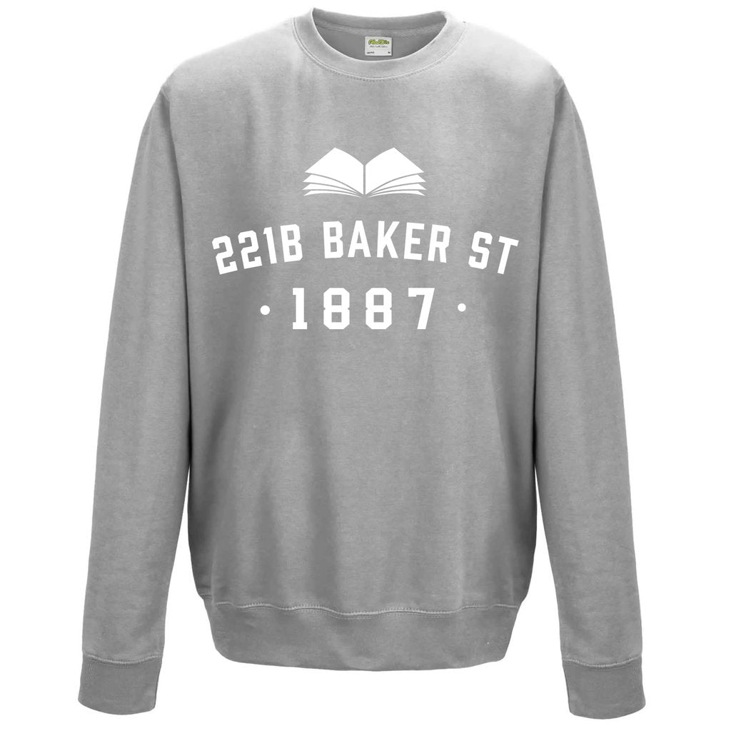 Sweatshirt Top - 221B Baker Street - Sherlock Holmes