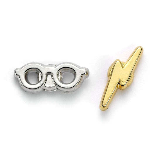 Earrings - Harry Potter Official - Lightening Bolt and Glasses