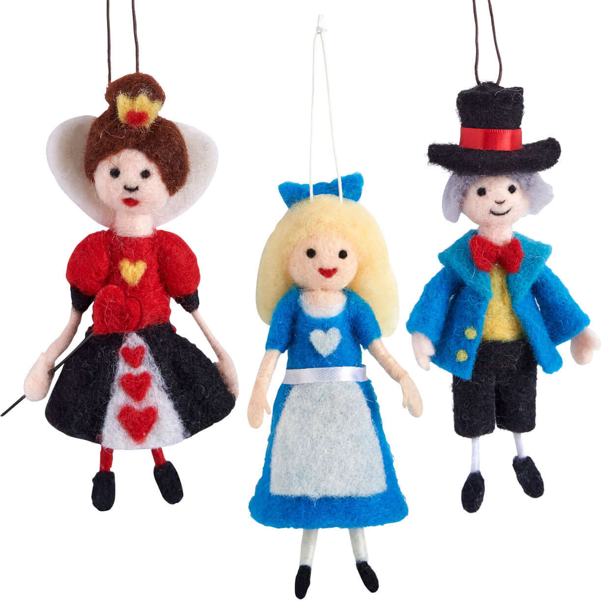 Hanging Decoration - Felt - Alice in Wonderland