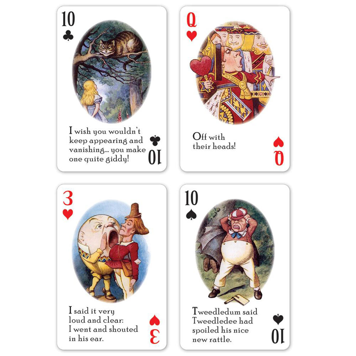 Playing Cards - Alice in Wonderland Luxury Deck