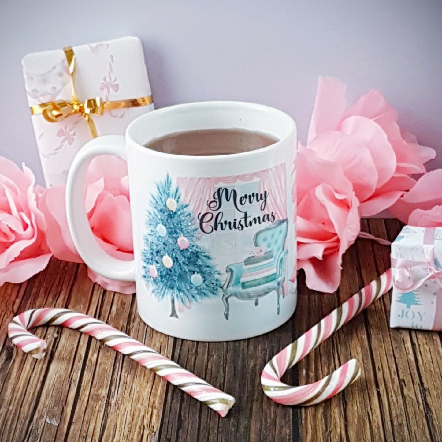 Mug - All I Want For Christmas Is... Books! Pastels