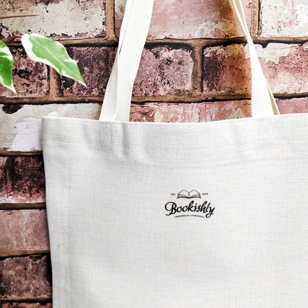Tote Bag - I Would Always Rather be Happy than Dignified - Bronte