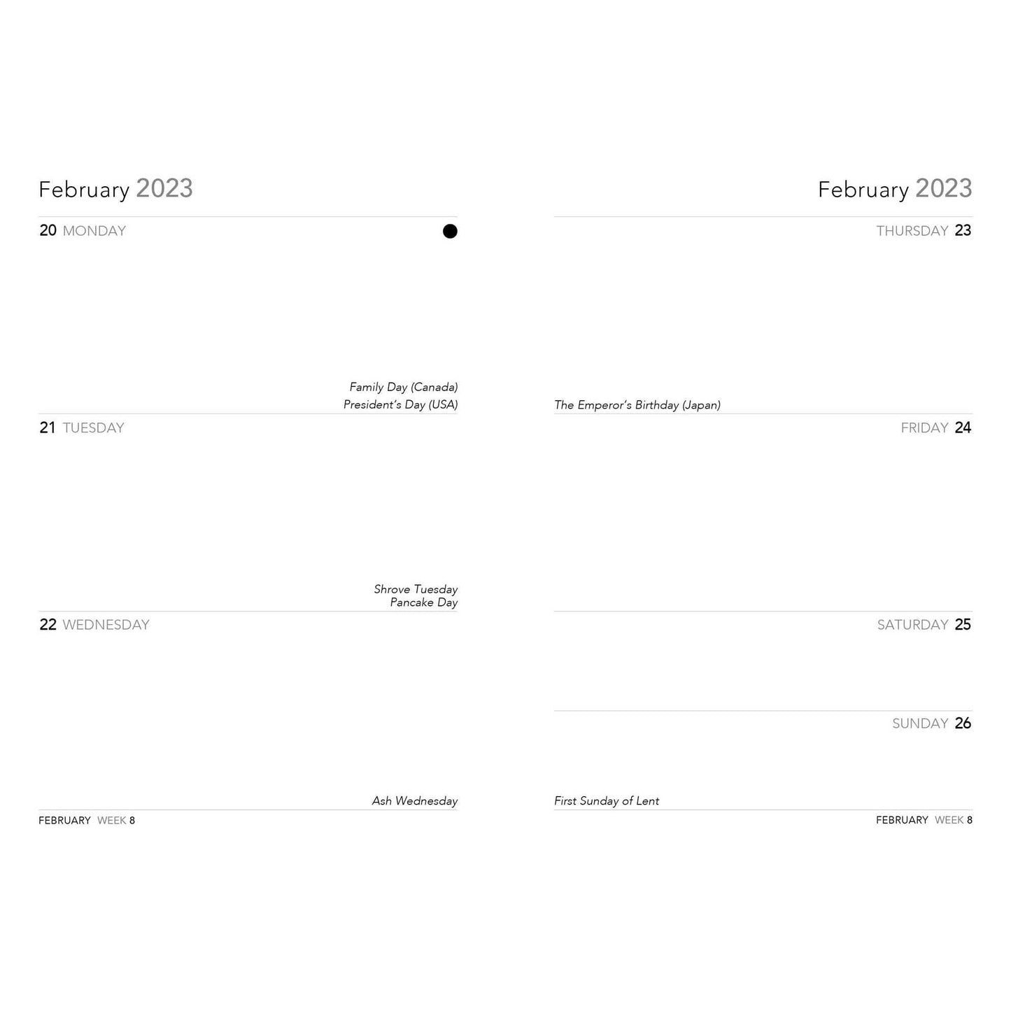 Pocket Diary - Bodleian Libraries Bookshelves - 2023