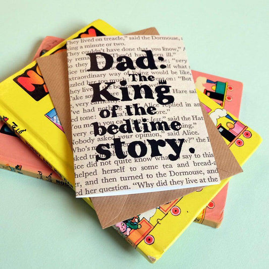 Card - Dad: The King of the Bedtime Story