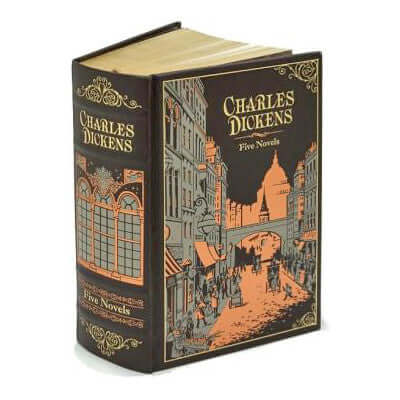 Charles Dickens: Five Novels - Omnibus - Leatherbound