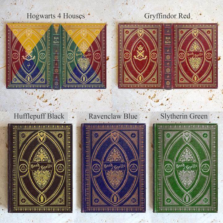 Book Cover Kindle Tablet eReader Book of Spells Harry Potter