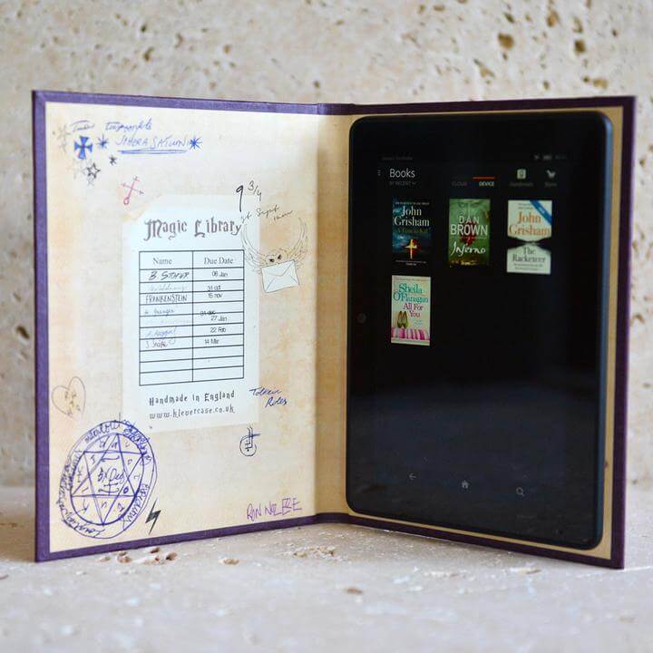 Book Cover - Kindle / Tablet / eReader - Book of Spells - Harry Potter Inspired