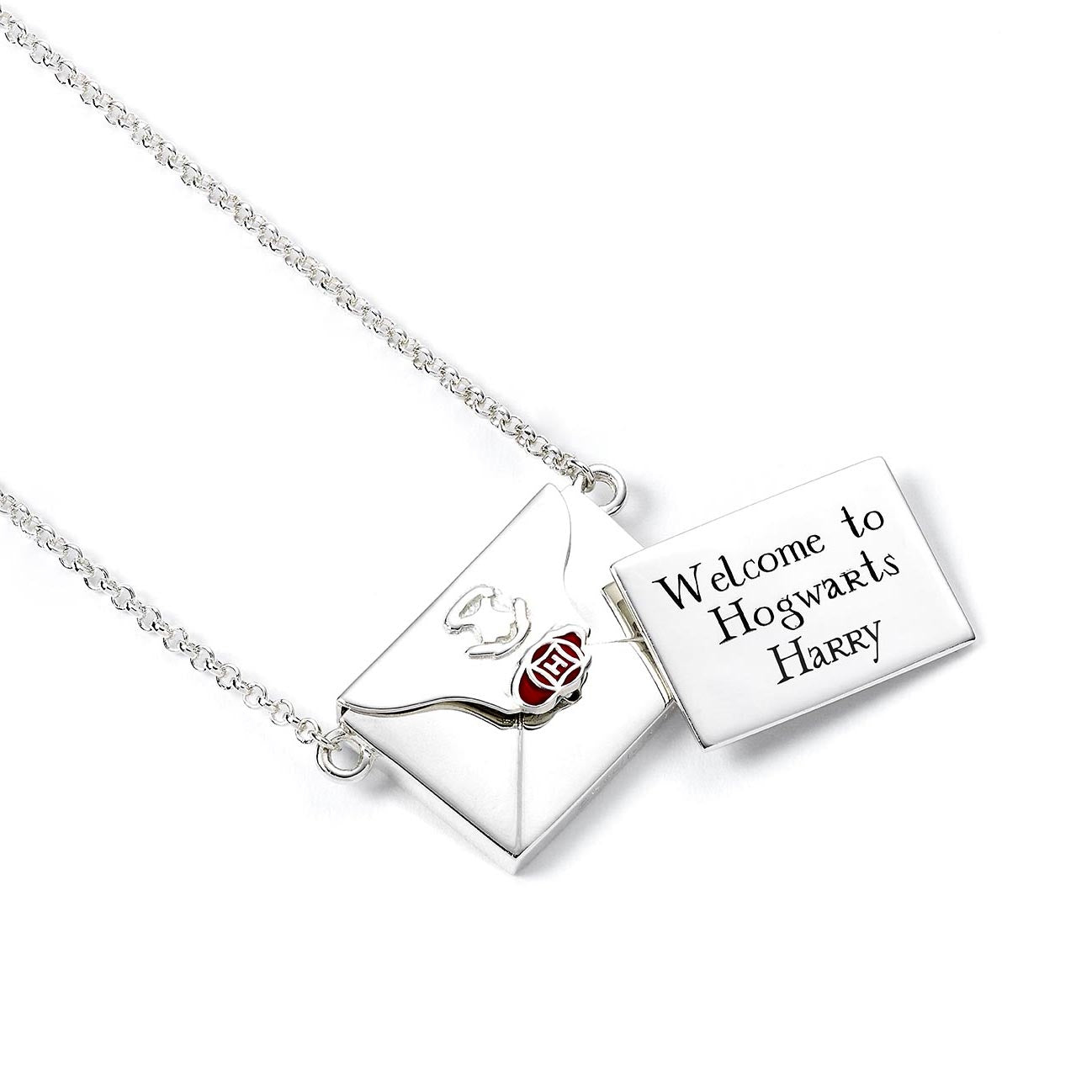 Necklace - Harry Potter Official -  Hogwarts Acceptance Letter - Sterling Silver