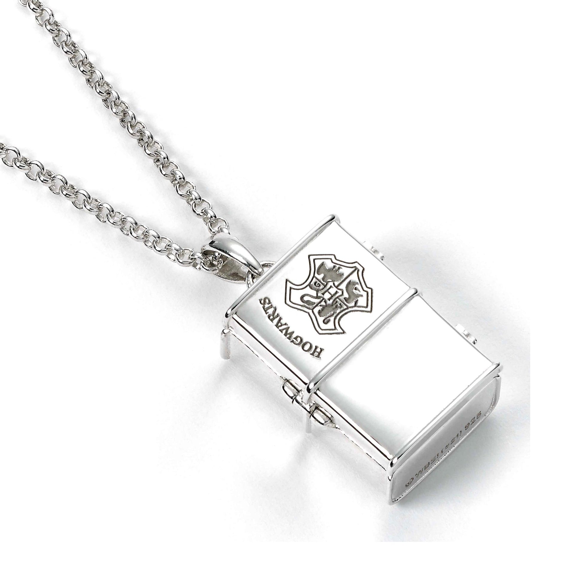 Necklace Harry Potter Official Hogwarts Trunk Sterling Silver