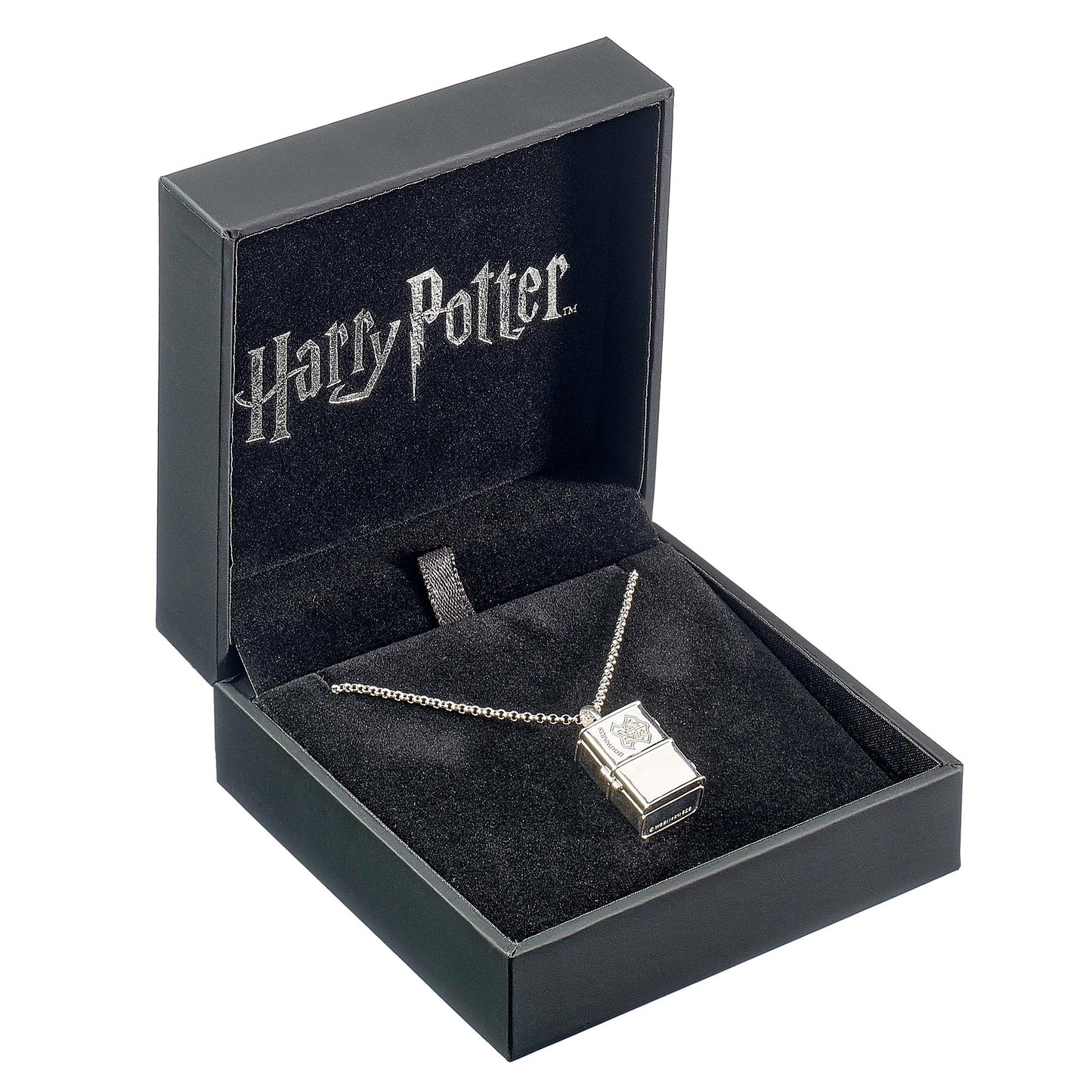 Necklace - Harry Potter Official -  Hogwarts Trunk - Sterling Silver