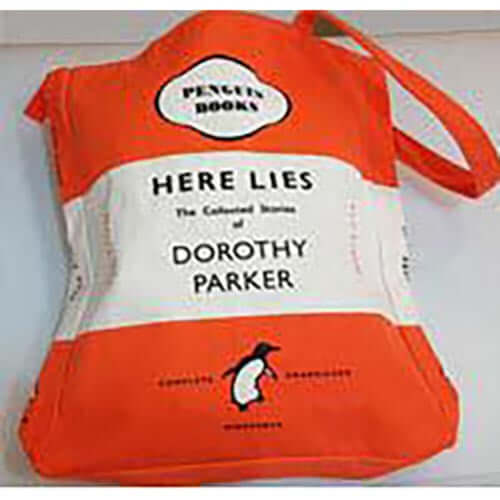Book Bag - Here Lies... Dorothy Parker - Penguin-Bag-Book Lover Gifts
