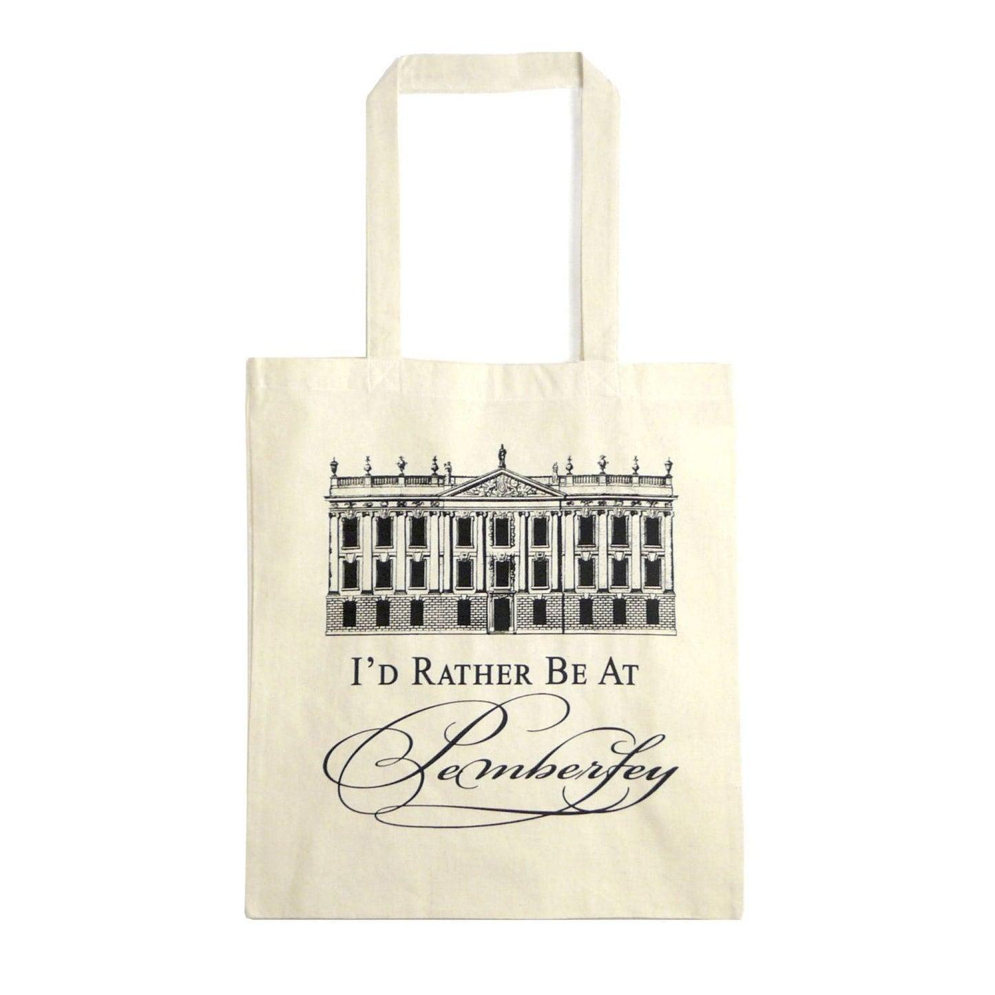 Tote Bag - Jane Austen - I'd Rather Be At Pemberley